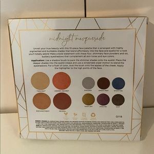 NEW PUR COSMETICS MIDNIGHT MASQUERADE PALETTE Eyeshadow & Blushs. Sealed